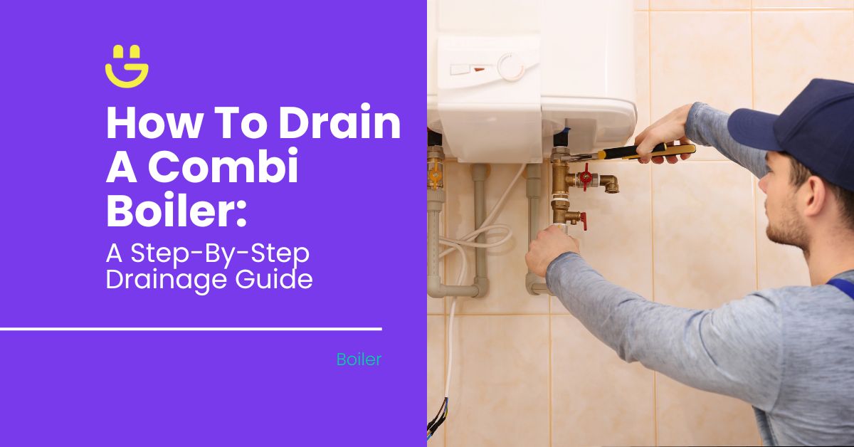 how to drain a combi boiler