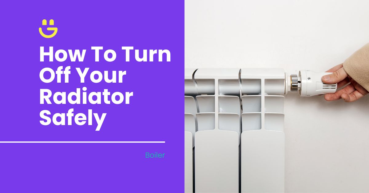 how to turn off a radiator