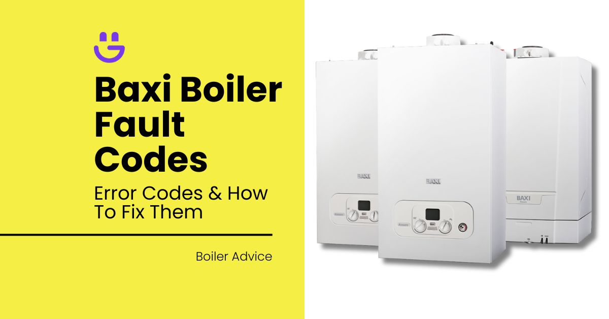 baxi boiler fault codes