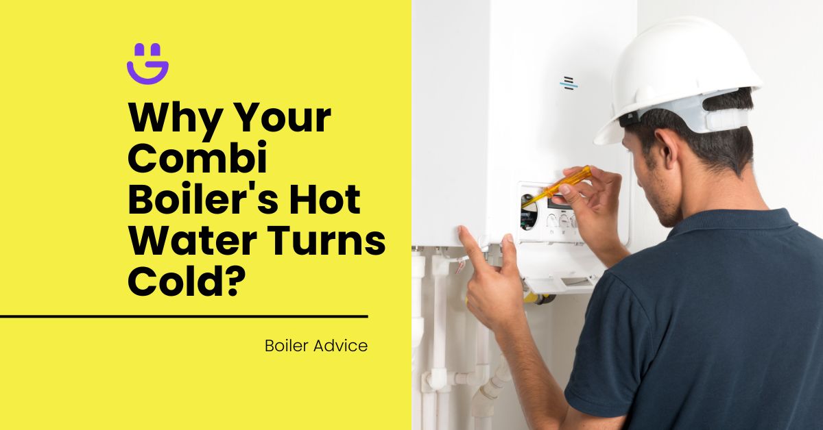 combi boiler hot water goes cold