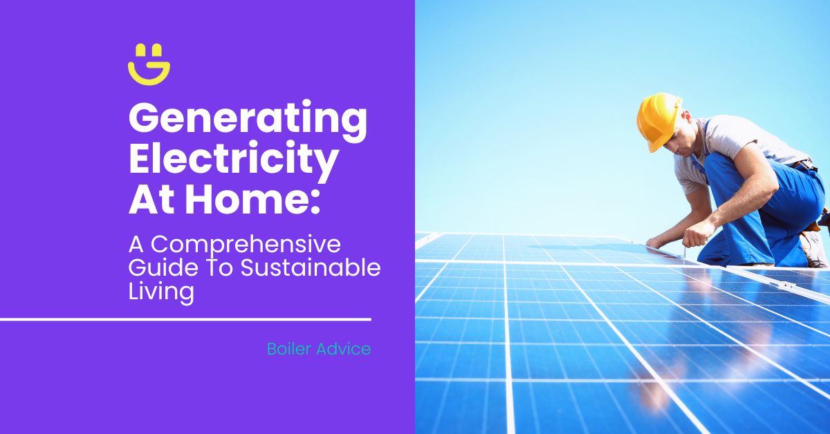 how to generate electricity at home