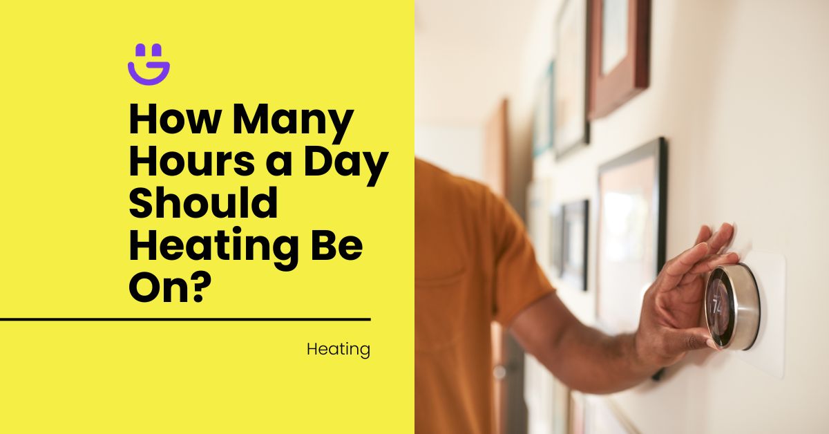 how many hours a day should heating be on