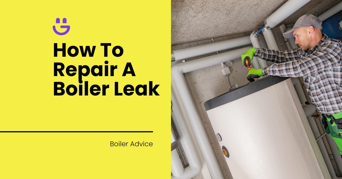 how to repair a boiler leak