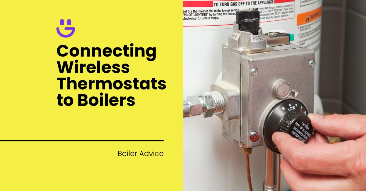 how to connect wireless thermostat to boiler